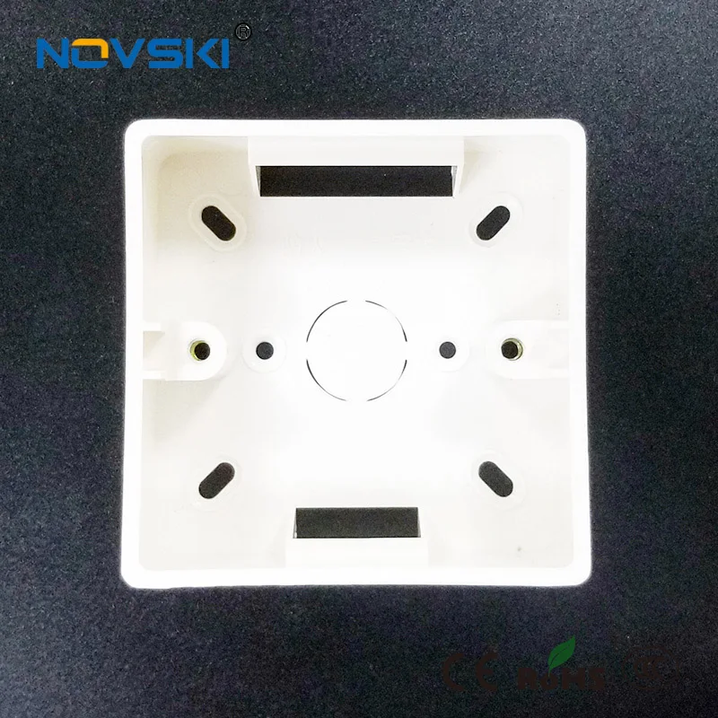 Распределительная коробка для выпечки черного цвета внешняя Монтажная выходная