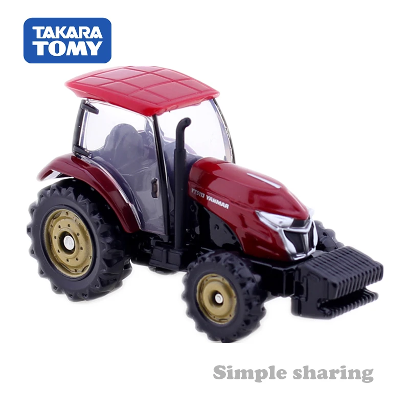 TOMICA 83 Yanmar трактор YT5113 масштаб 1:76 Такара томия дисплей миниатюрный литый