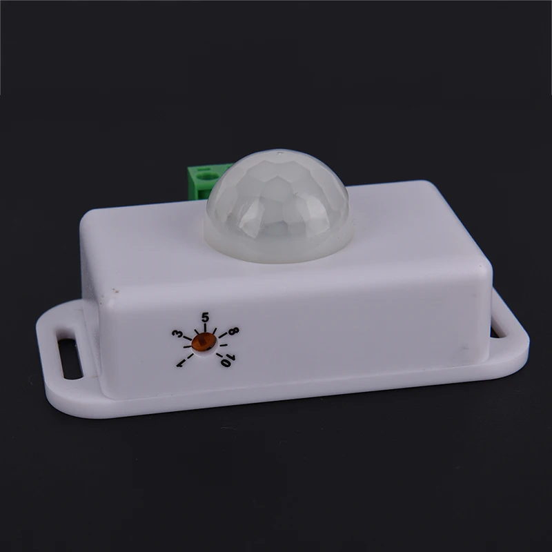 Новый AC/DC 12V/24V 8A тела инфракрасный датчик движения PIR Сенсор переключатель для