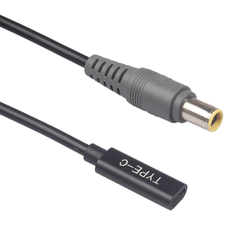 USB Type C женский PD зарядный кабель шнур для Lenovo Thinkpad X61S R61 T410 T420S T400 T430 SL400 E425 зарядное