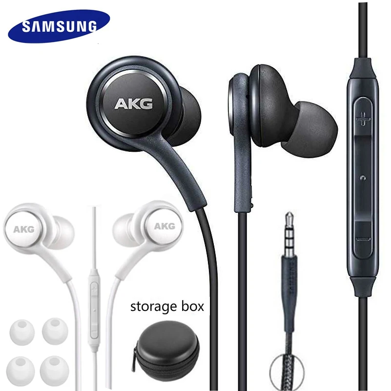 

SAMSUNG AKG Earphones EO-IG955 Headset In-ear 3.5mm with Microphone Wired for Galaxy S10 S9 S8 S7 headphones xiaomi smartphone