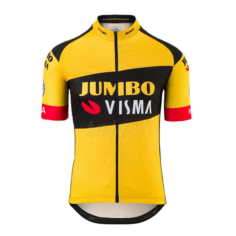 Коллекция 2020 года велосипедная одежда Jumbo Джерси быстросохнущая Мужская летние