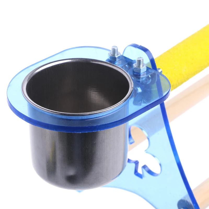 Подставка для попугая окуня платформа веселые игрушки деревянная подставка