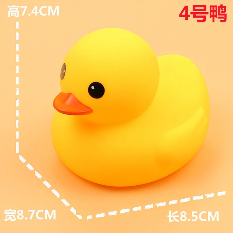 ZWX146-03 Поплавок животное Kawaii воды резиновая утка плавать Забавная детская игрушка утки милая игрушка для детей желтая утка ванная ванна игрушка пляж - Цвет: ZWX146-03