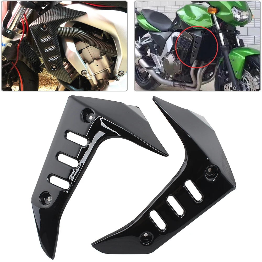 Body Protecetor Radiator Side Panels Fairing Cover Guard For Kawaski Z750 2004 - 2006