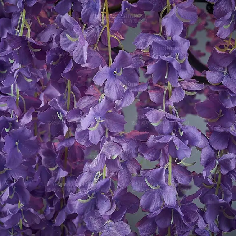 Современный подвесной светильник для растений в виде цветка спальни девочек