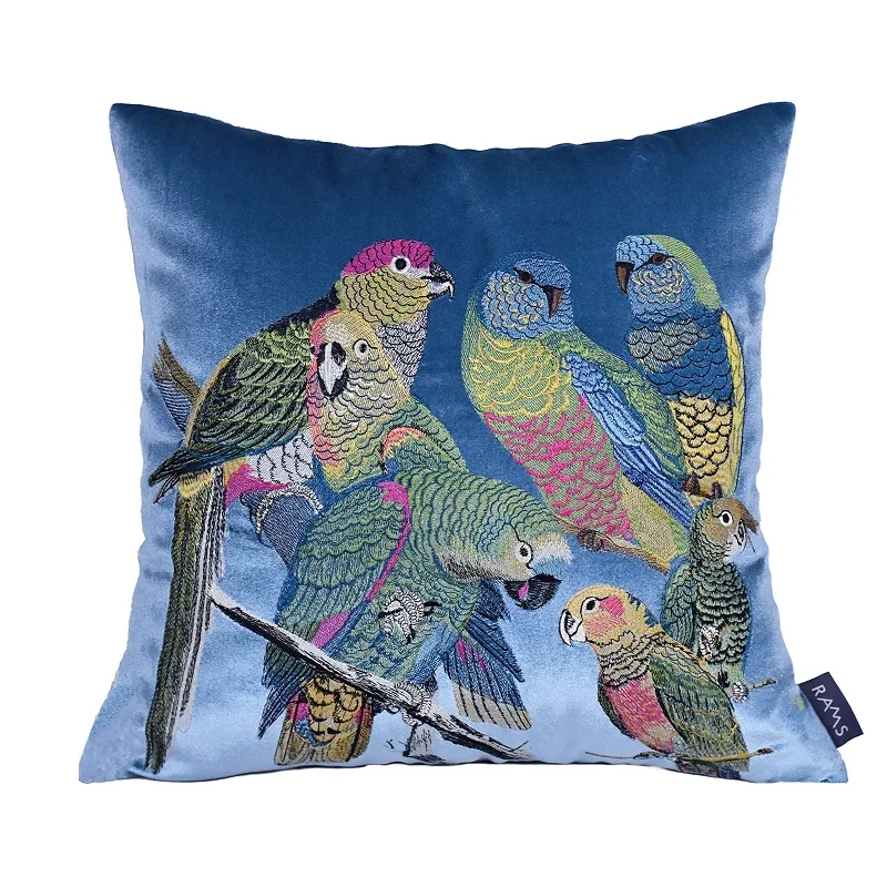 2021 Rams Embroidered Decorative Geometric Pillow Cushion Home Decor Embroidery COVER ONLY NO FILLINGS | Дом и сад