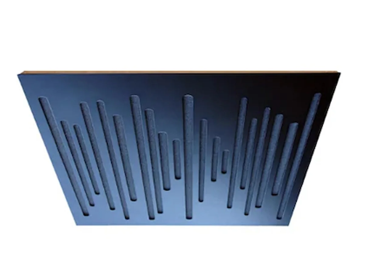 Акустический деревянный рассеиватель 40*40 панель звукоизоляция студия твердый