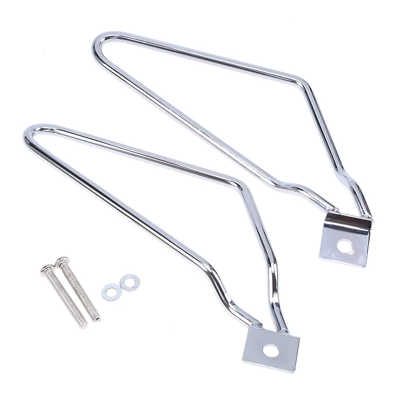 Posbay 1 пара мотоциклетная сумка для седла опорный кронштейн квадроцикла Harley Sportster