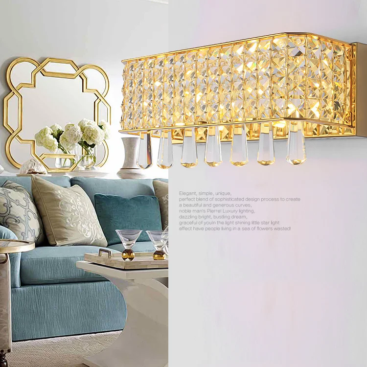 Современный художественный высококачественный Хрустальный настенный