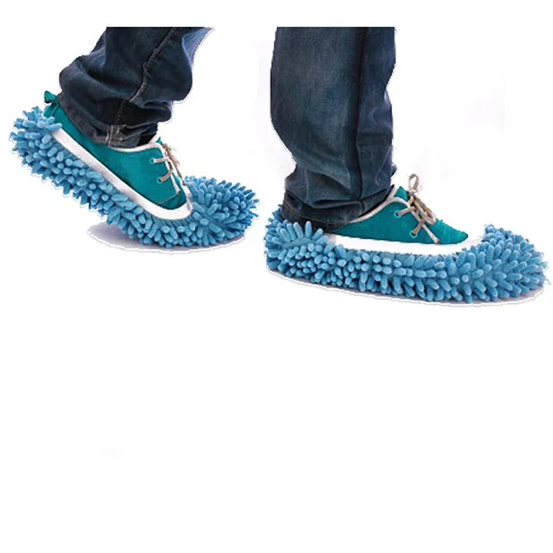 Новый стиль 1 шт. Детские Чехлы для обуви из микрофибры Чистые Тапочки ленивые