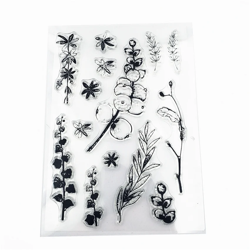 Фотоальбом с искусственными фруктовыми деревьями прозрачные штампы силиконовые