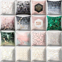 cotton cushion cover pillowcase solid color pillow case cojines decor sofa throw pillows room pillow cover home decorative