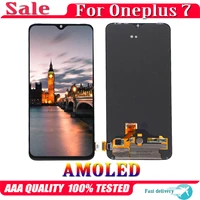 amoled 6 41 for oneplus 7 lcd display with frame touch screen digitizer assembly for oneplus7 lcd gm1901 gm1900 gm1905 gm1903