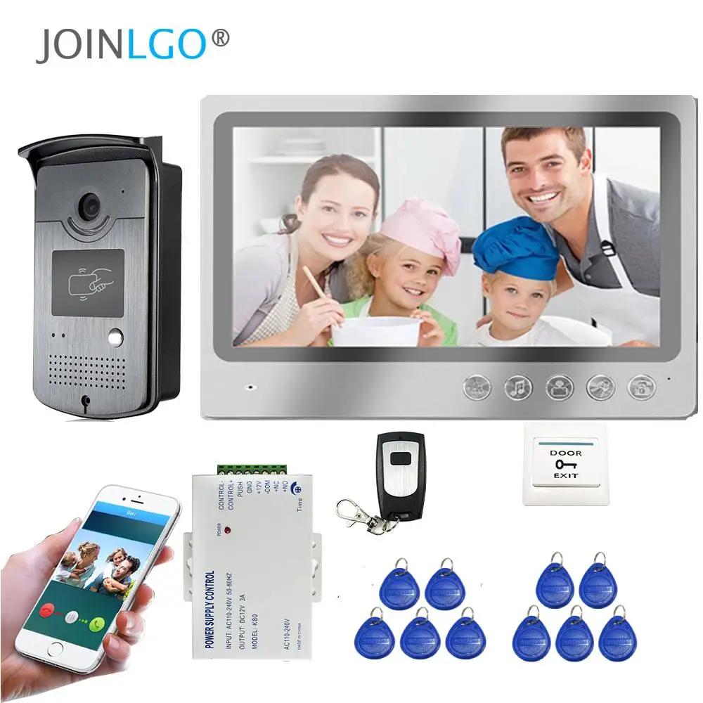 Проводной WI FI IP видео дверной звонок Домашний домофон запись Системы приложение