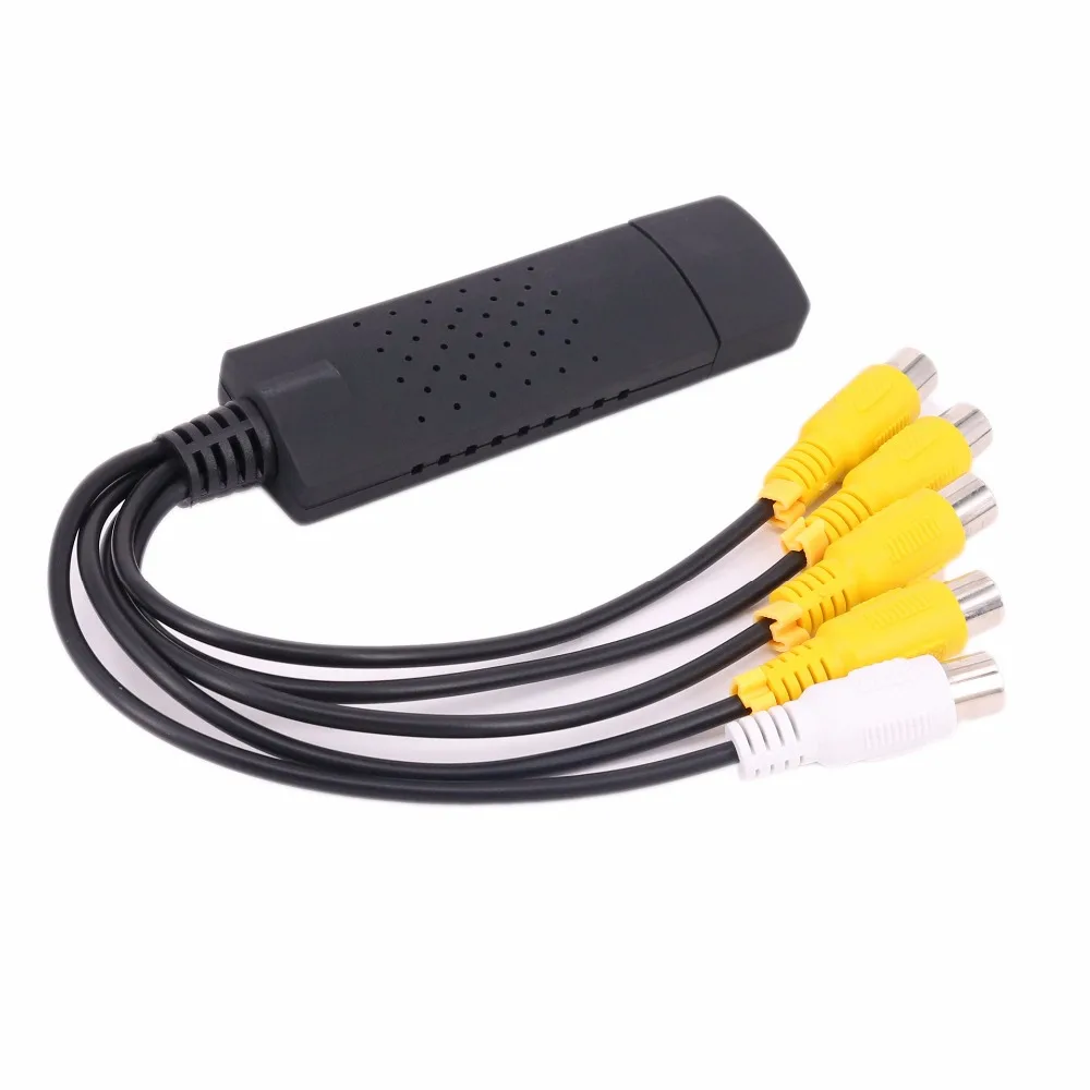 4-канальный USB-ЗАХВАТ USB 2 0 карта захвата видео в VHS к адаптеру DVD-рекордера |