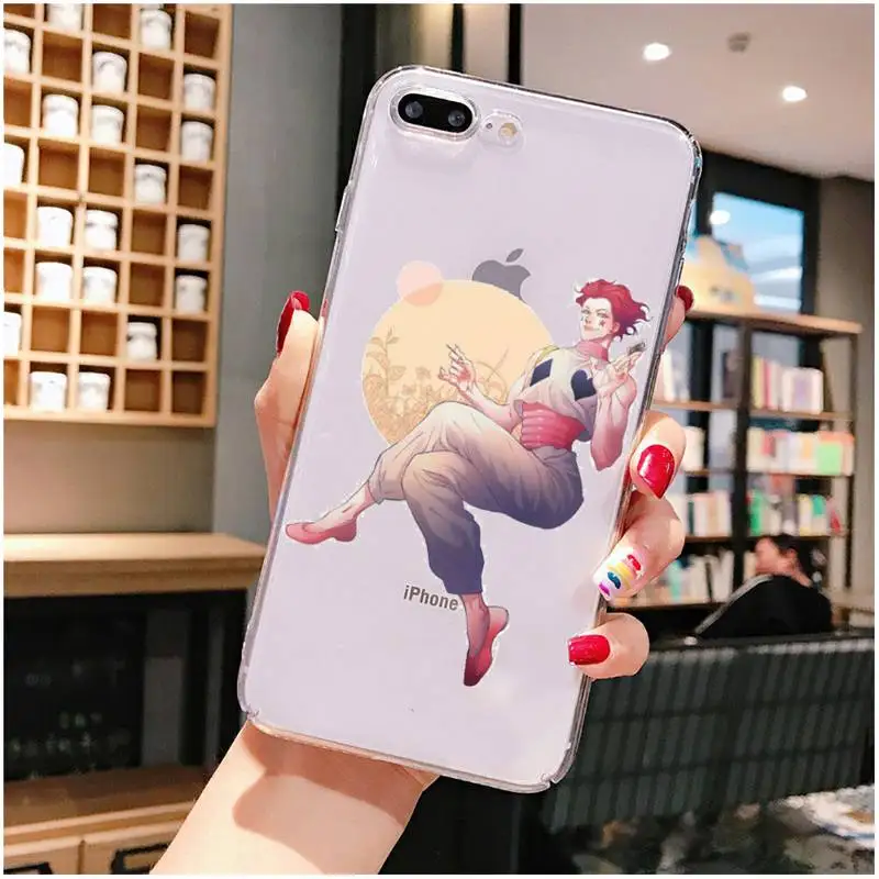 

Anime Hunter X hunter 3 Phone Case For iPhone X XS MAX 6 6s 7 7plus 8 8Plus 5 5S SE 2020 XR 11 11pro max Clear funda Cover