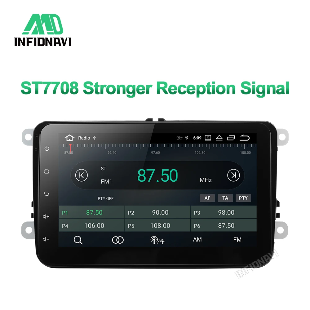 4G ram android 9,0 Автомобильная магнитола dvd для vw golf tiguan polo Skoda Fabia octavia Superb Yeti Seat Leon Toledo Rapid Roomster AMAROK