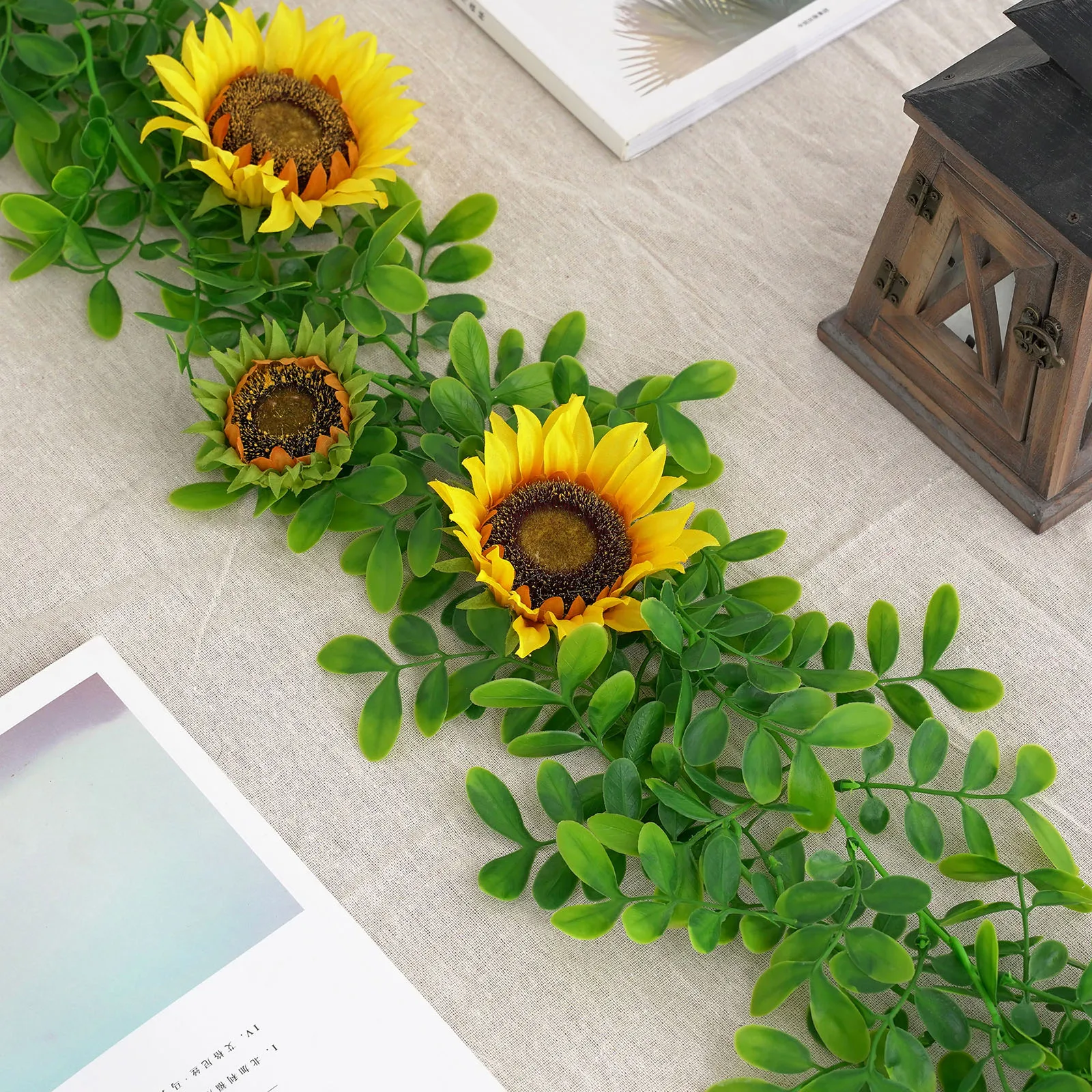 

Искусственные зеленые листья плюща, Искусственные пластиковые листья, гирлянда, растение, листва, пластиковое искусственное Украшение сте...