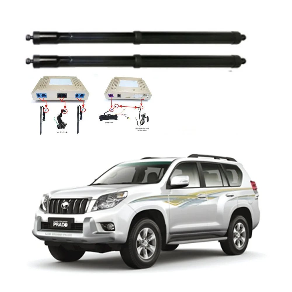 Новая электрическая задняя дверь переоборудована для Тойота Прадо Хвостовая