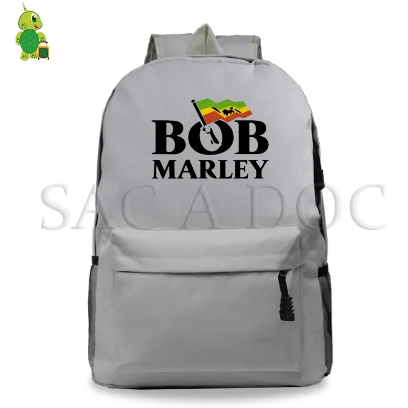 4 Bob Marley Legend рюкзак для подростков, брезентовые школьные сумки для женщин и мужчин, рюкзак для ноутбука, детские сумки для книг, Модный повседневный рюкзак для путешествий - Цвет: 4