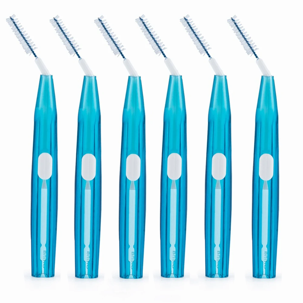 10/20Pcs/Pack Push-Pull Interdental Brush Gum Tooth Orthodontic Wire Toothbrush Oral Care Toothpick | Красота и здоровье