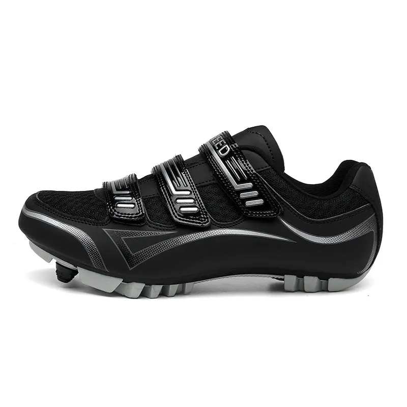 

Tiebao Cycling Shoes Road Sapatilha Ciclismo Self-locking Bicycle Sneakers Pedals Mesh Breathable Ultra-light Bike Riding Shoe