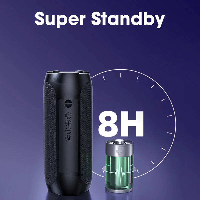 Портативная Bluetooth Колонка TWS Беспроводная колонка s звуковая панель бас сабвуфер