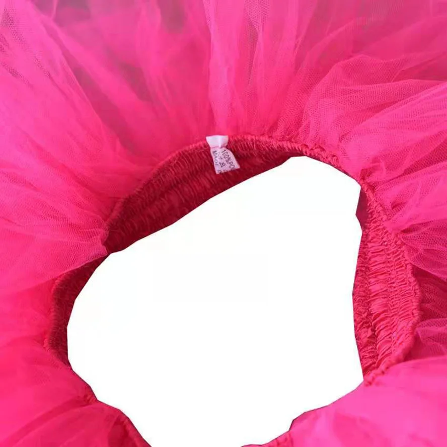 Оптовая продажа недорогие фатиновые юбки на Рождество и Хэллоуин пятислойная