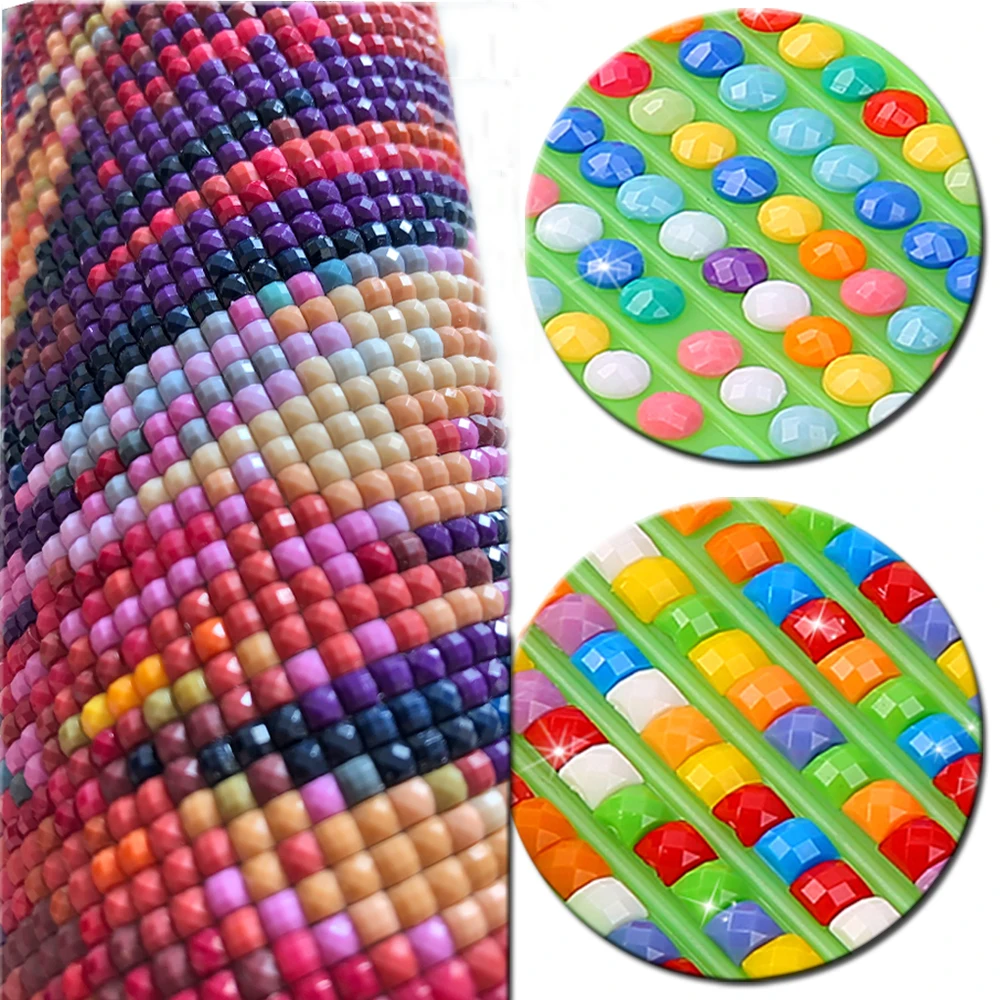 

5D DIY Diamond Painting Cross Stitch Full Square Drill 3D Diamond Painting kits"Fantasy sunrise beauty"Sticker Home Decoration