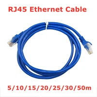 rj45 ethernet cable blue network cable 100ft 5101520253050m cat5 cat5e network jumper internet connection cable cord wire