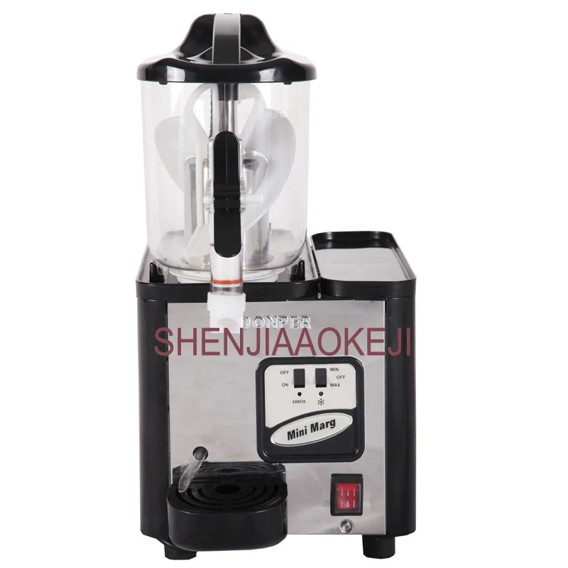 

XC16 single-cylinder snow melting machine 6L Stainless steel Small slush machine for home 220V