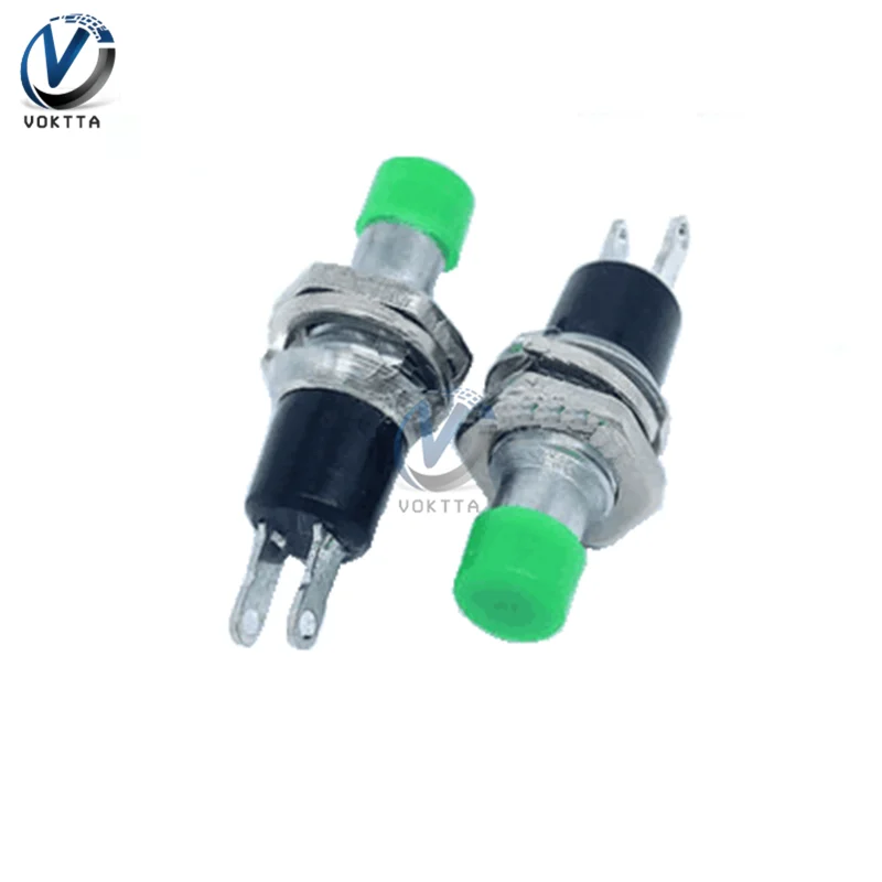 5pcs/lot Red/White/Yellow/Green/Blue PBS-110 Lockless ON/OFF Push Button Switch Press the Reset | Обустройство дома