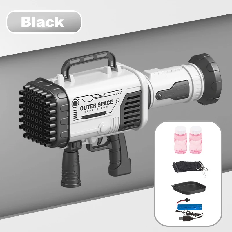 Новинка Лидер продаж пузырьковый пистолет с 60 отверстиями электрическая