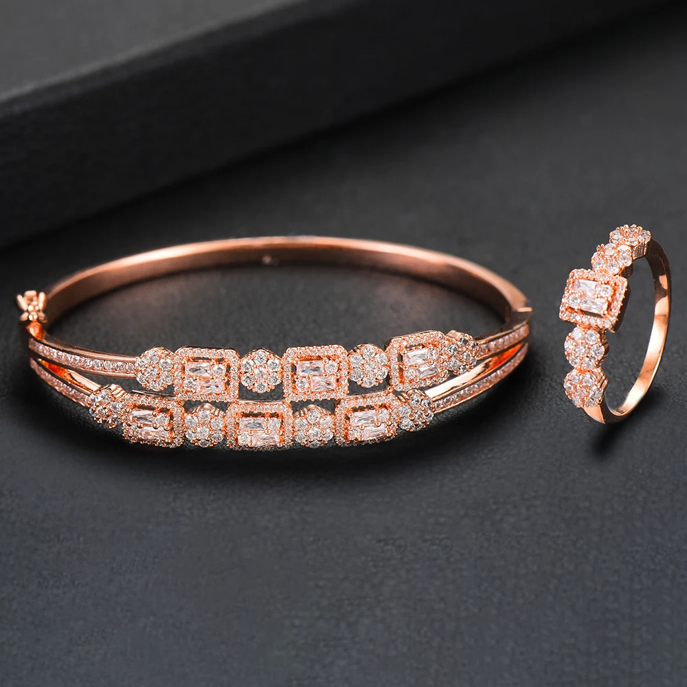 Missvikki новый дизайн браслеты из колец наборы Дубай Свадебные Ювелирные для женщин