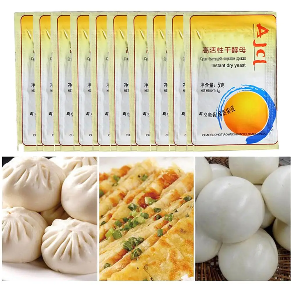 10 шт. хлебные дрожжи высокой активности мгновенные сухие устойчивые к сахарной