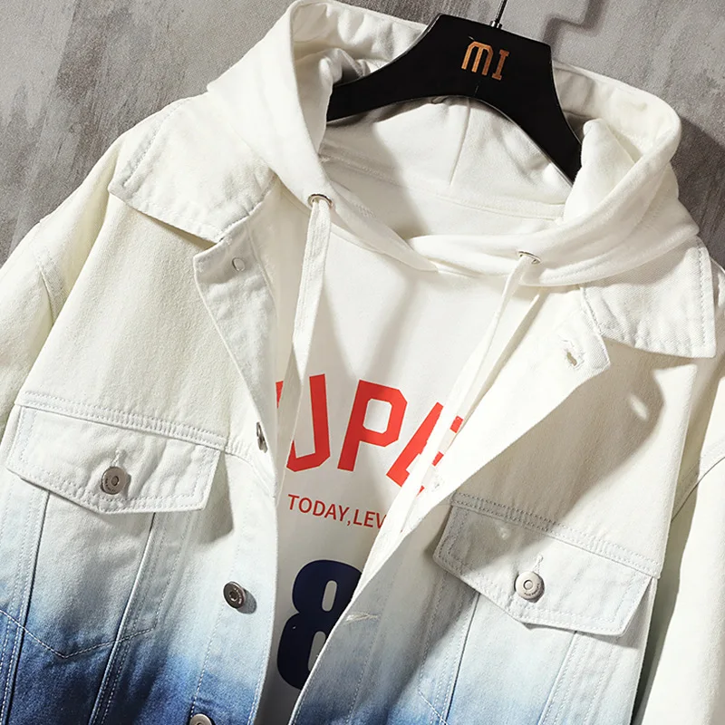 Модная мужская джинсовая куртка 2020 модные джинсовые куртки повседневная уличная