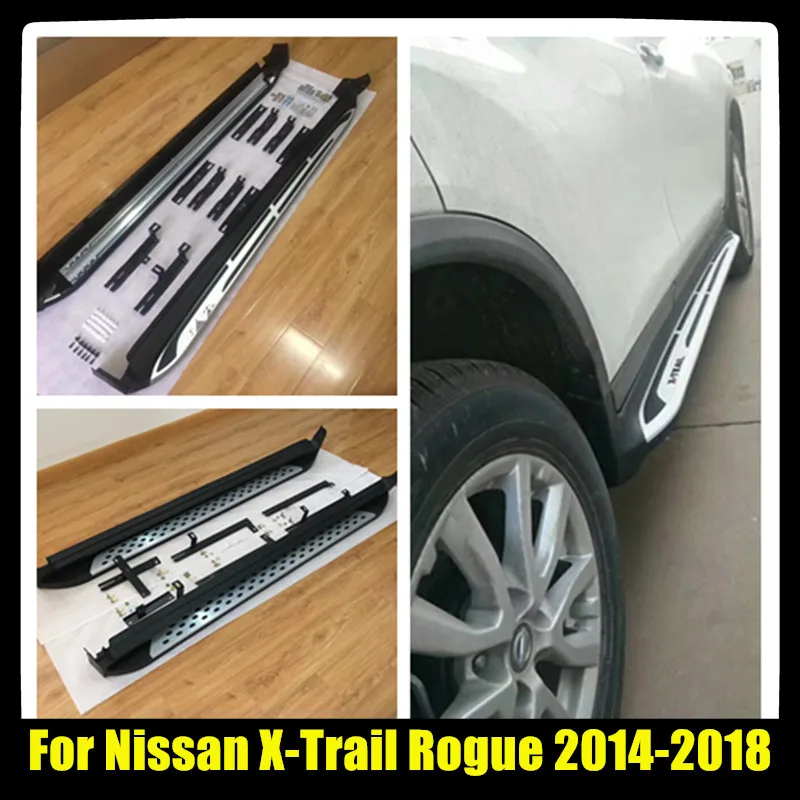 Новинка высококачественные подножки Nerf боковые с двумя стилями для Nissan X Trail Rogue
