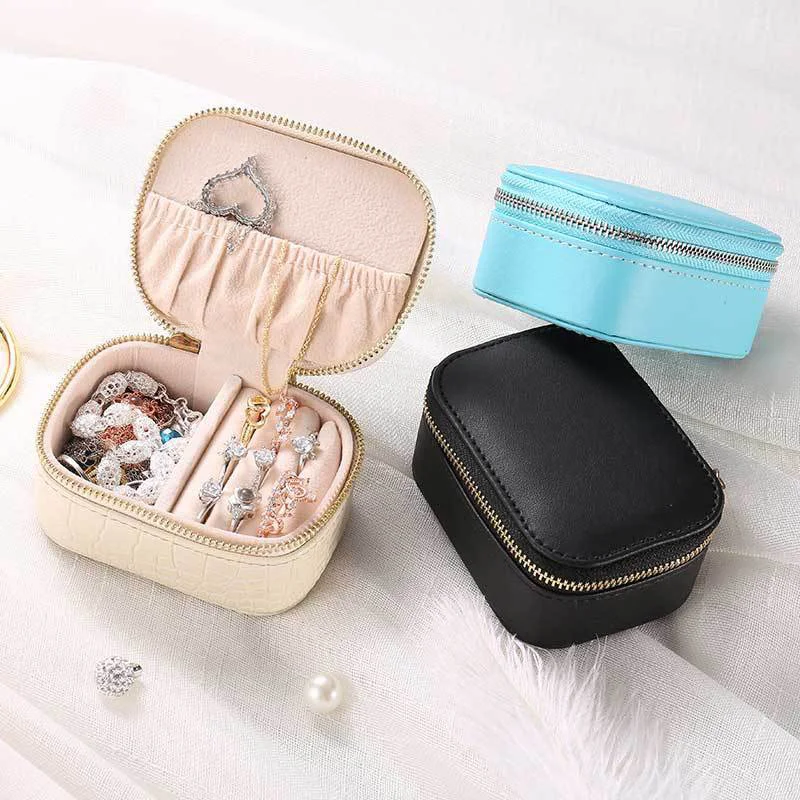 Портативный многофункциональный бокс для хранения из искусственной кожи кольцо