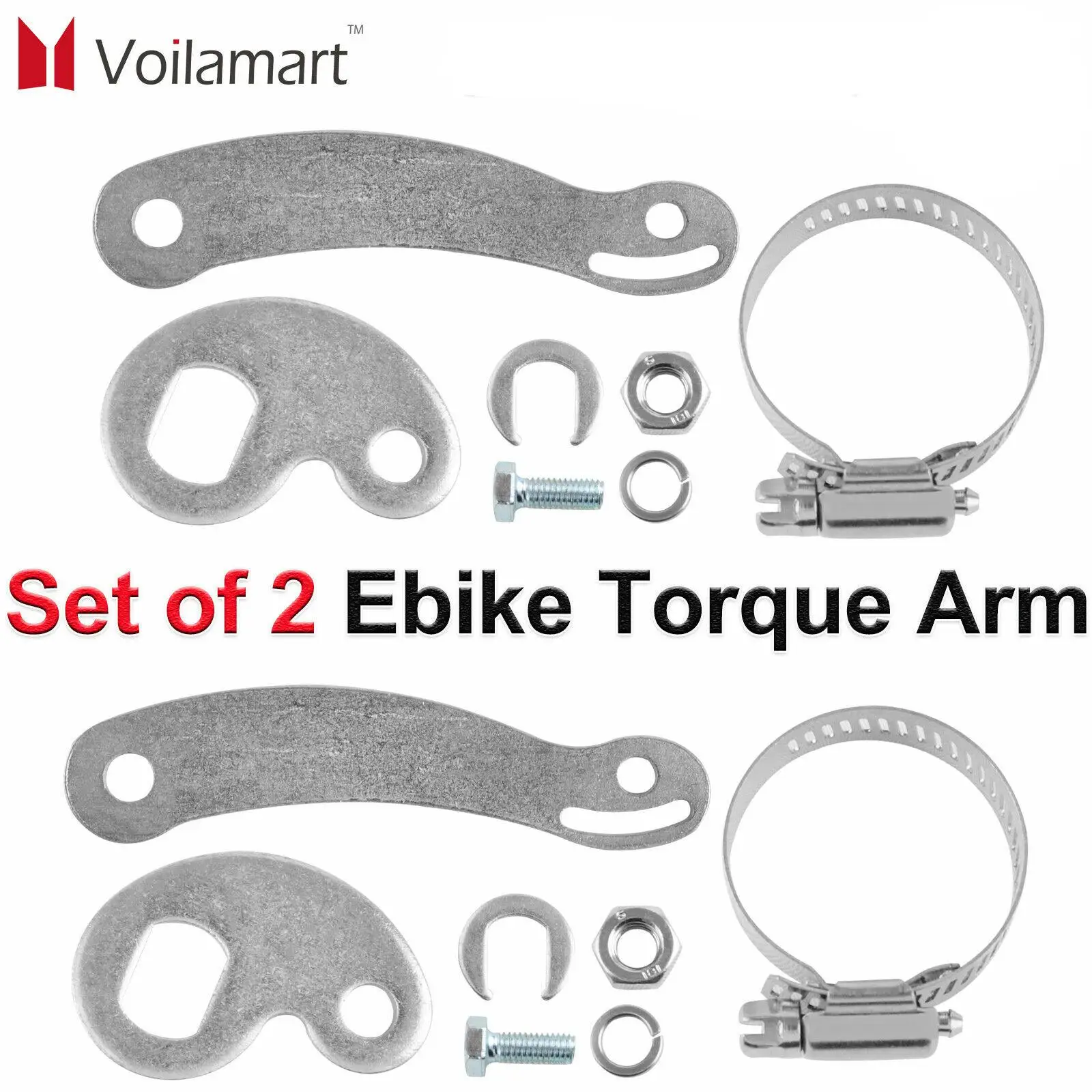 

2 Set Universal Ebike Electric Bike Torque Arm Washer for for Front or Rear