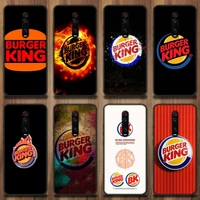 burger king logo phone case cover for redmi note 4 4 5 5a 6 pro 7 8 8t pro 9pro max case