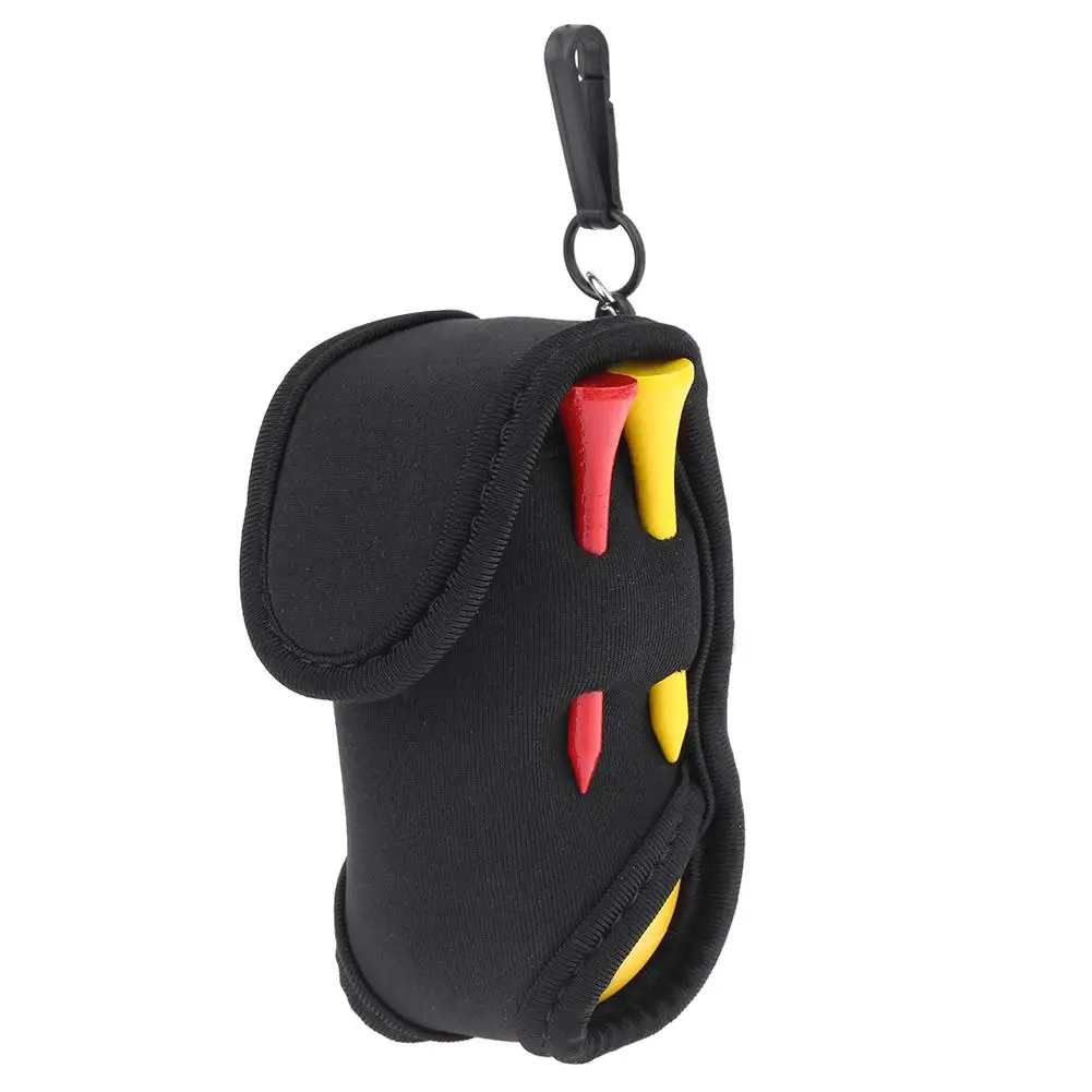 

Golf Ball Holder Bag SBR Neoprene Waist Pack Mini Golf Ball Tee Holder Portable Storage Box Bag SBR Neoprene Waist Pack