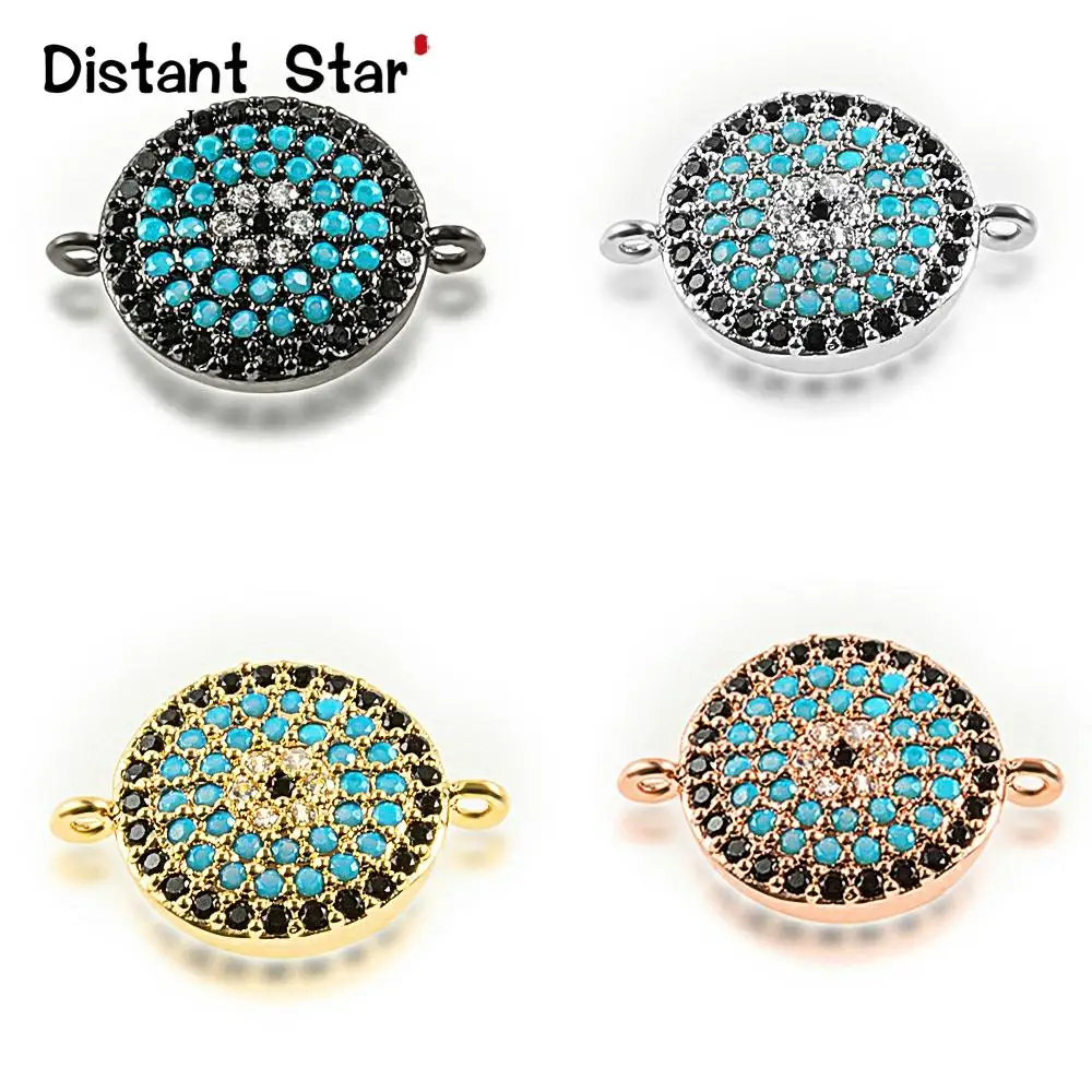 17*13 мм круглый высококачественный латунный кубический цирконий сделай сам