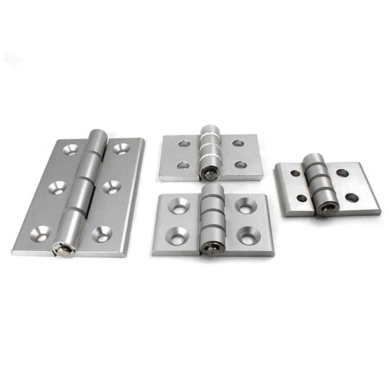 

2PCS 3030/3040/3045/4040/4545 Aluminum alloy Furniture Accessories Hinge Active Hinges Profile Connections with fasteners