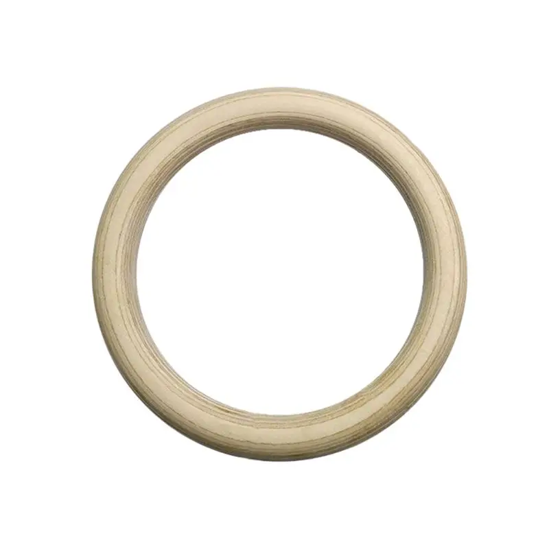 

1pcs Gym Rings, Wooden Gymnastic Rings Fitness Heavy Duty Gym Training Ring 448D