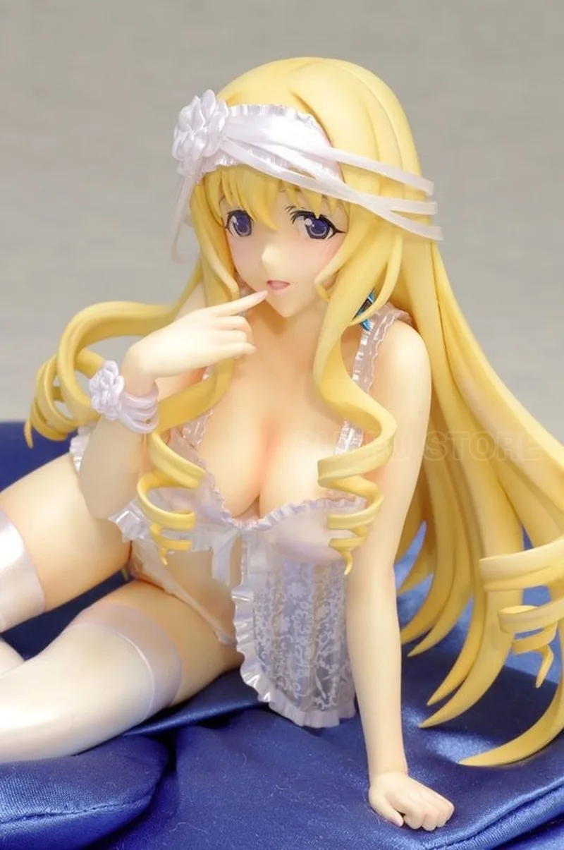 

10cm Anime Infinite Stratos Cecilia Alcott sexy Action Figure Anime Collection Model toys for christmas gift free shipping