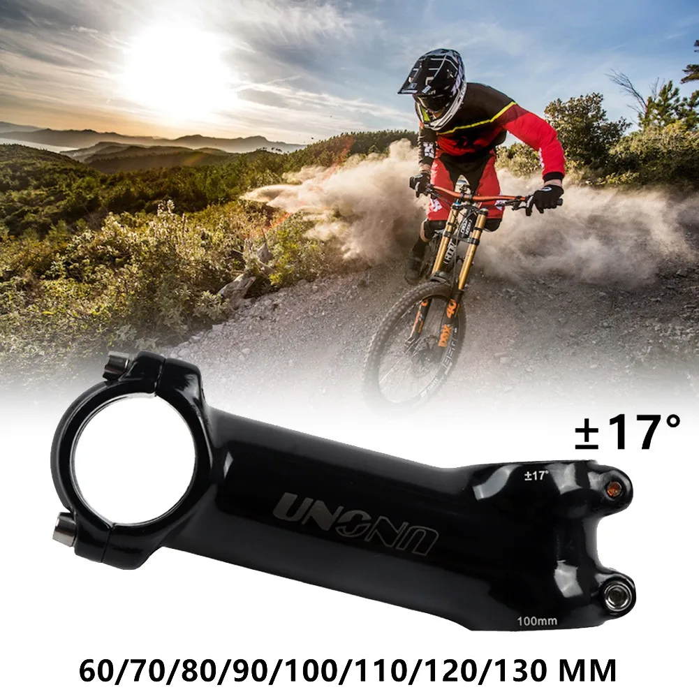 

Bicycle Stem ±17° Degree MTB Road Mountain Bike Ultralight Riser Stem For 31.8mm Handlebar 60/70/80/90/100/110/120/130 Mm