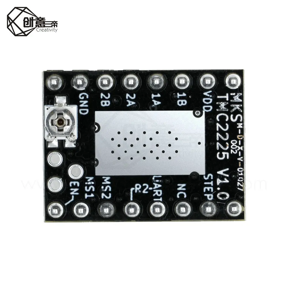 5 шт. TMC2225 Драйвер шагового двигателя Замена TMC2208 TMC2209 StepStick 3D части принтера Ультра