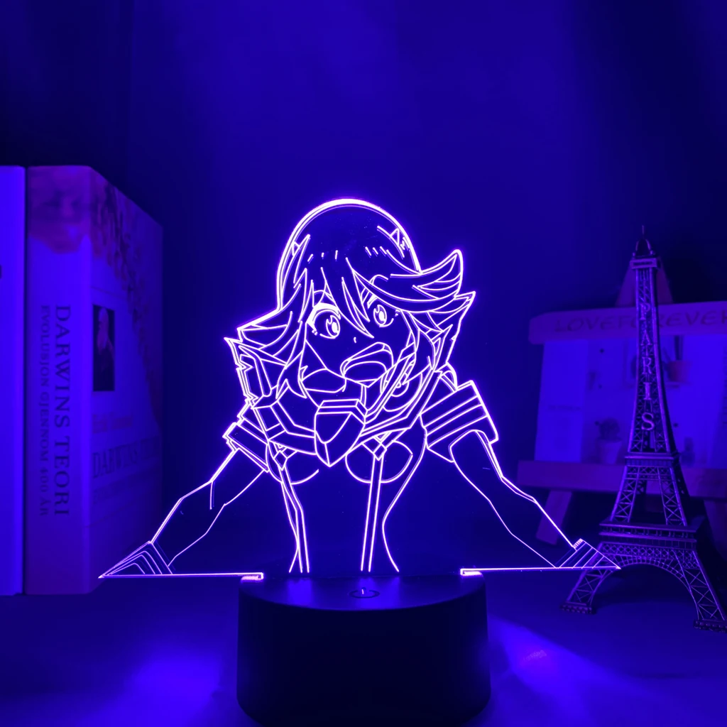 

Светодиодный ночник Kill La Kill Ryuko Matoi в стиле аниме, украшение для спальни, детский подарок на день рождения, ночсветильник для манги, комнатный...