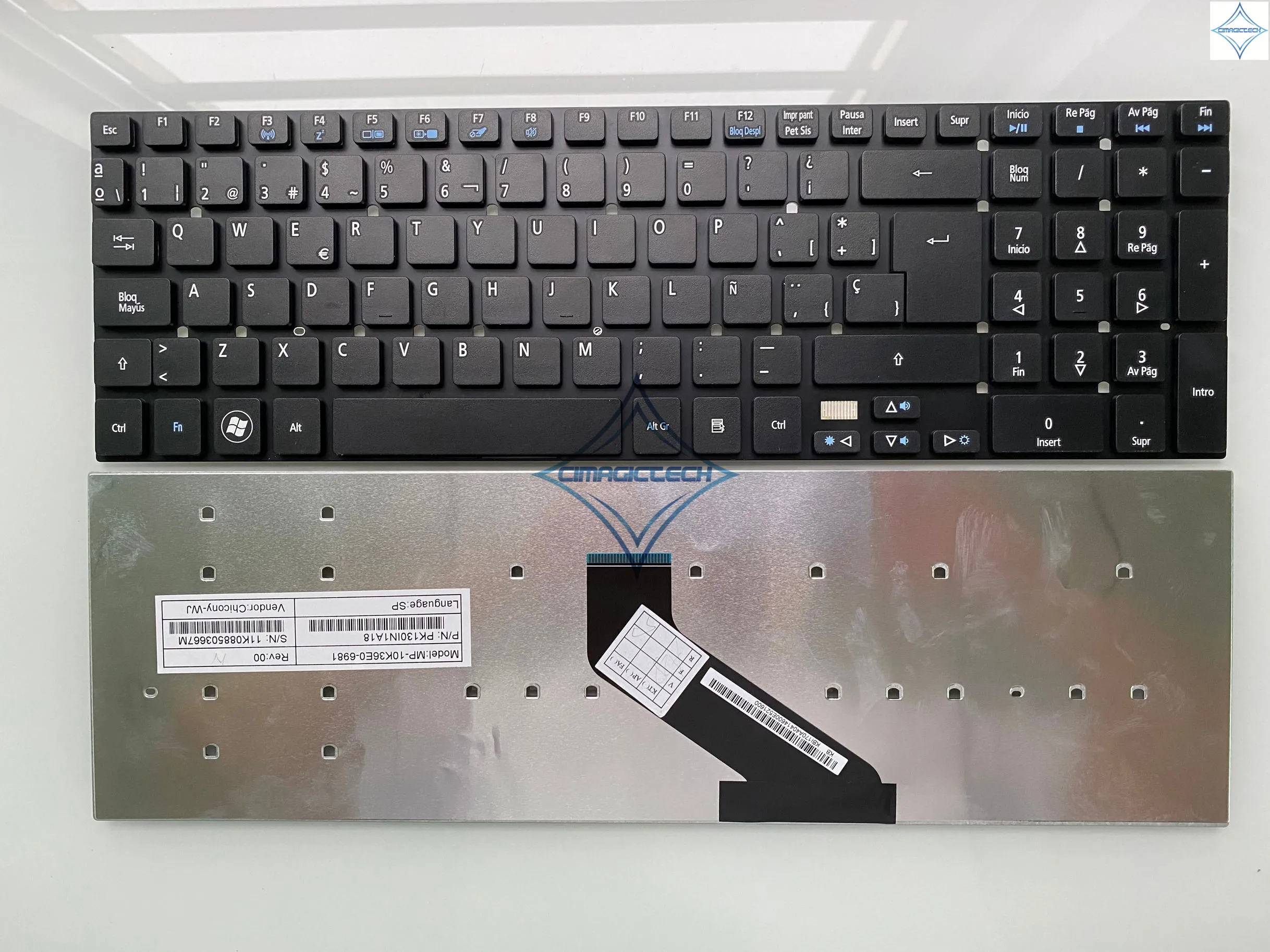 

new for Acer Aspire 5830 5830G 5830T V3 V3-571 V3-531 V5-561G V3-771 V3-771G Q5WV1 SP SPANISH laptop keyboard MP-10K36E0-6981